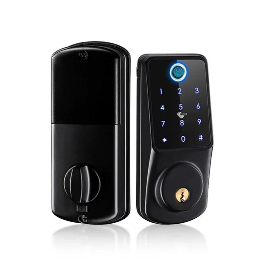 ECS HARDWARE - A220 Smart Door Lock with Fingerprint Reader and Thumbturn