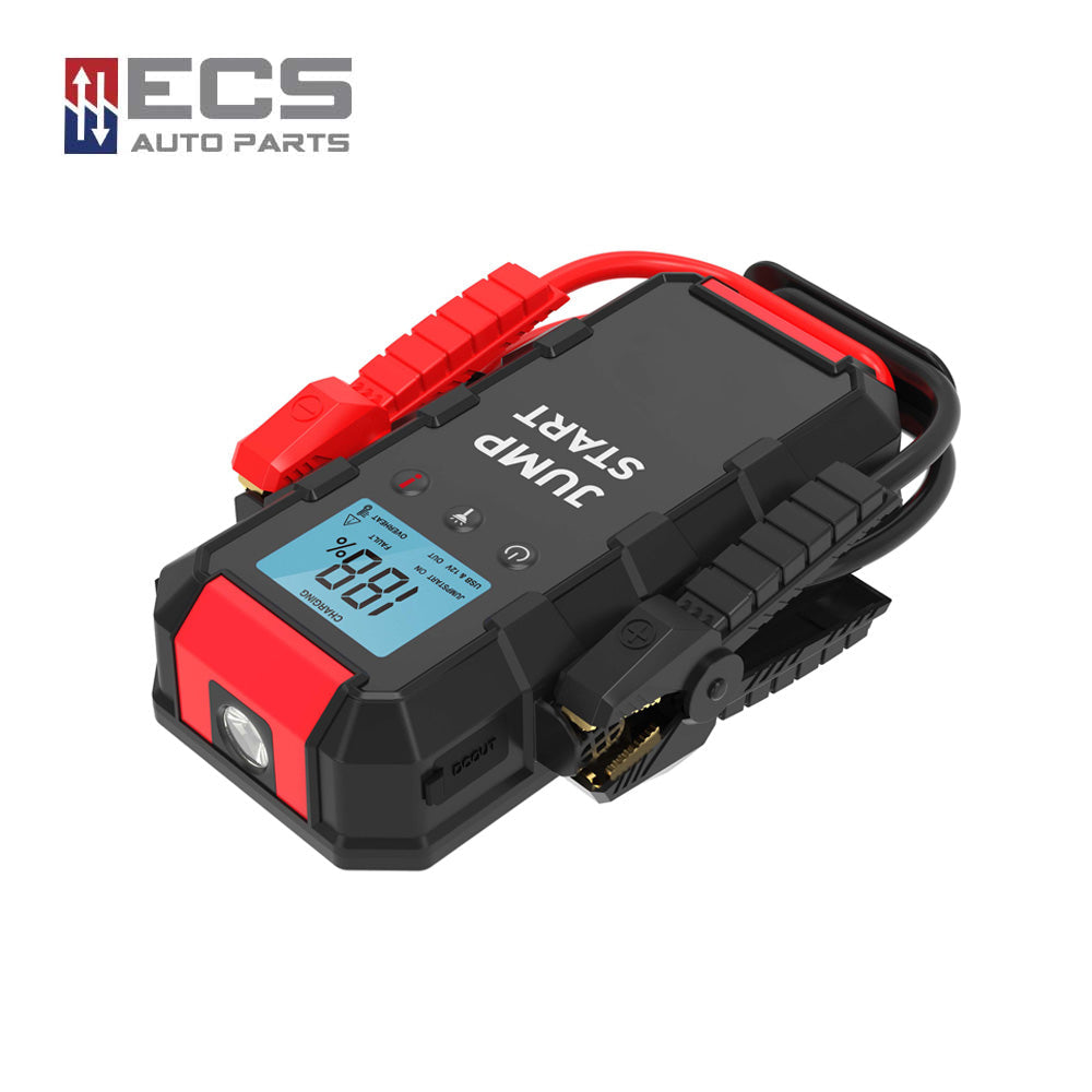 ECS AUTO PARTS - AJ08D - Car Jump Starter with 88.8Wh 24000mAh Capacity