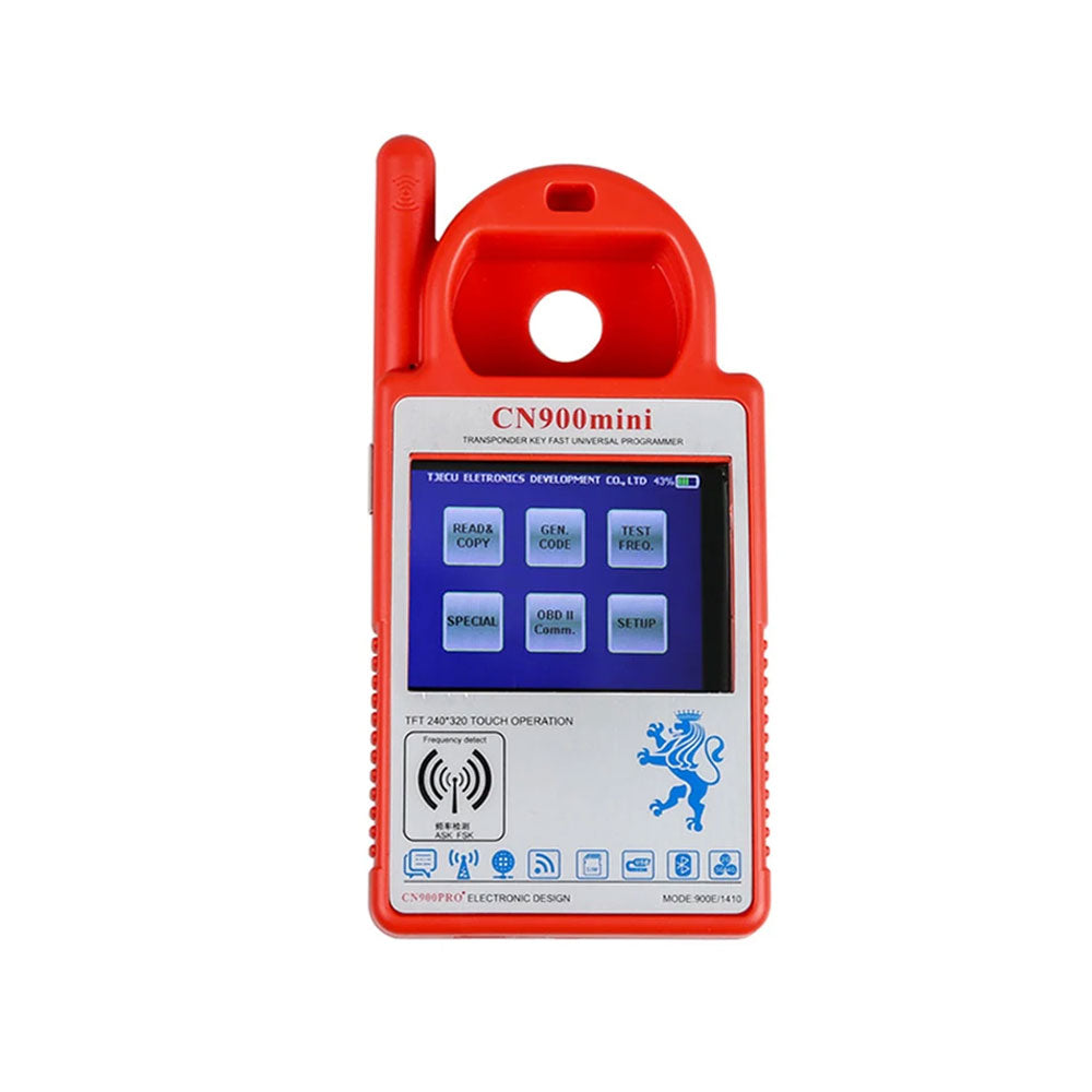 ECS AUTO PARTS CN900 Transponder Key Cloning Machine and Chip Reader - Supports Multi Language for 4C 46 4D 48 G Chips