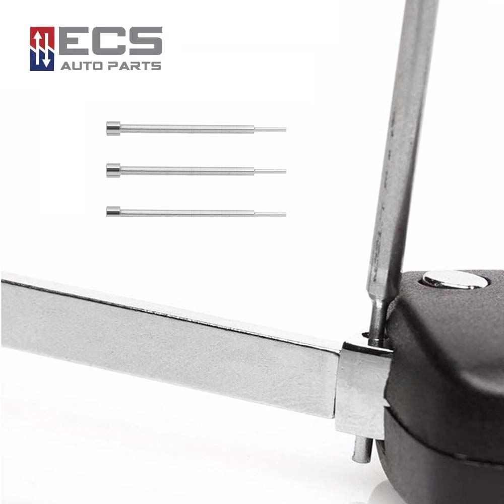 ECS AUTO PARTS 5pcs Car Remote Flip Key Pin Removal and Installation Tools