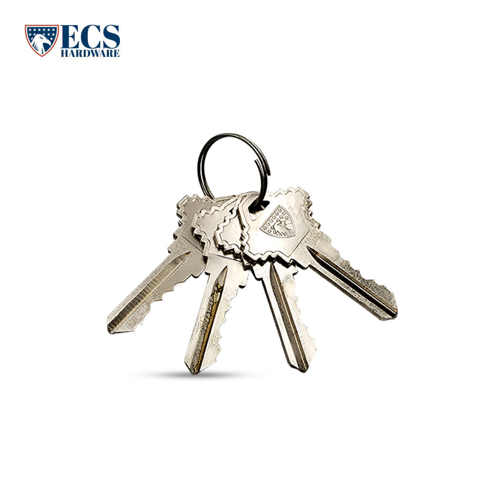 ECS HARDWARE - Durable Combo Lockset w/ Single Knob & Deadbolt - Entrance - Oil Rubbed Bronze - Grade 3 (SC1)