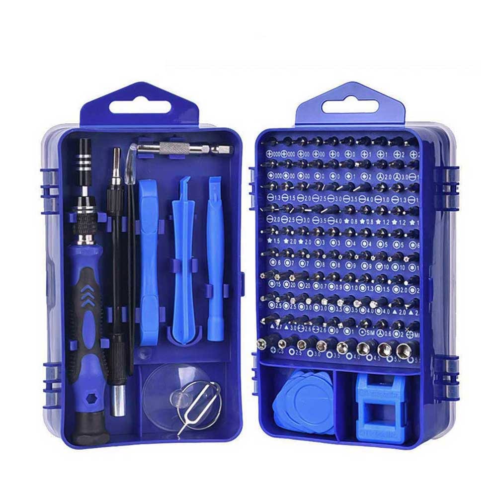 ECS TOOLS - MT-T122 - 122 in 1 Magnetic Screwdriver Set with Flexible Shaft Extension Rod