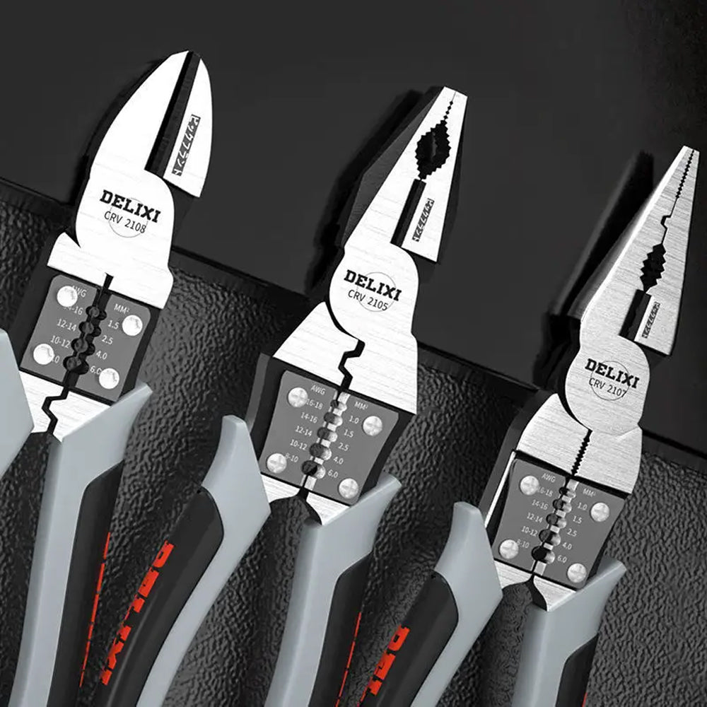 ECS TOOLS- Multifunctional Hardware Tools - Universal Wire Cutters and Diagonal Nose Pliers