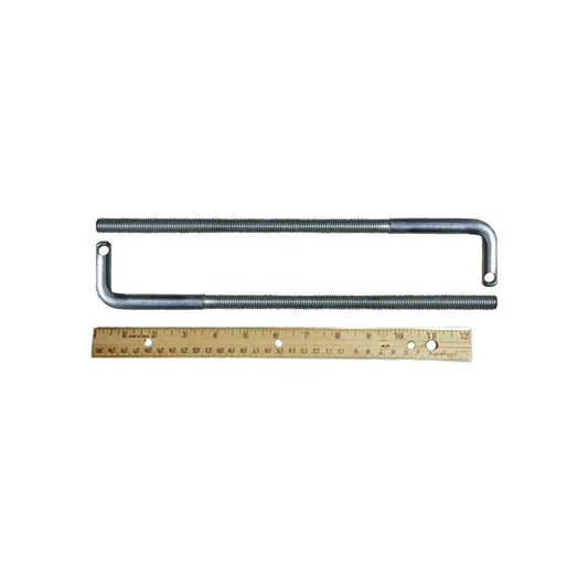 Exit Security Inc SB-P1-1015 Extra Long "L" Bolts for Single and Double Outswing Door Security Bars