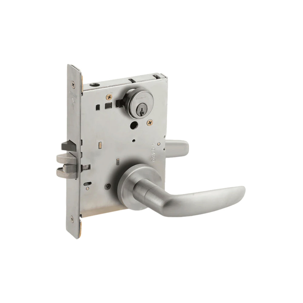 Falcon MA371 Mortise Store Door Lock with Conventional Double Cylinder - Grade 1