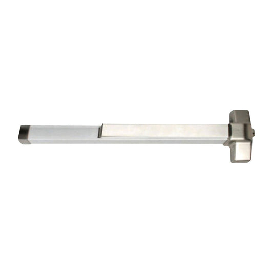 Fortis Doors - FDC810 - Rim Type Panic Exit Device - 48" - Fire Rated - Grade 1 - US32D - Satin Stainless Steel (630)