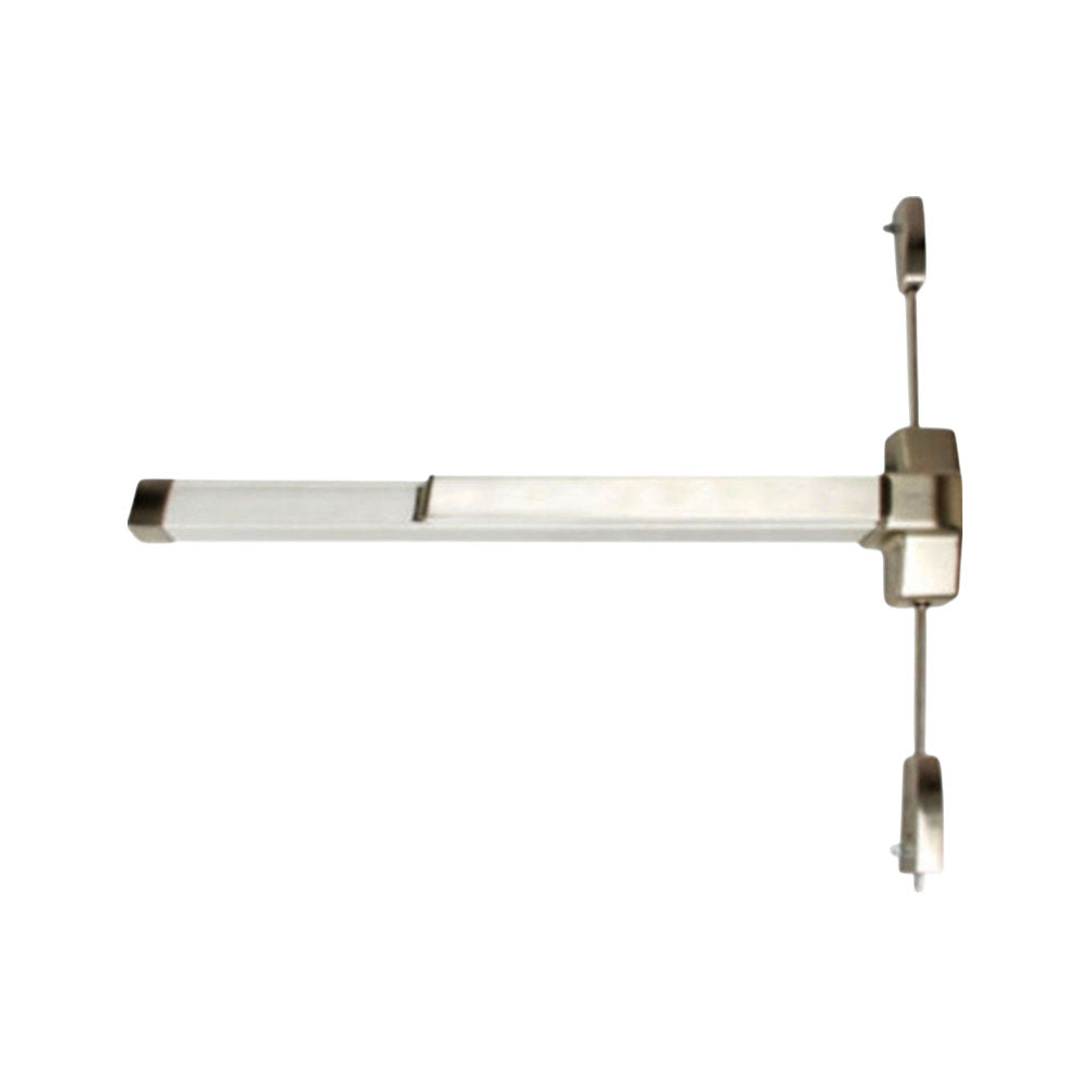 Fortis Doors - FDC820 - Surface Vertical Rod Type Panic Exit Device - 36" - Fire Rated - Grade 1 - US32D - Satin Stainless Steel (630)