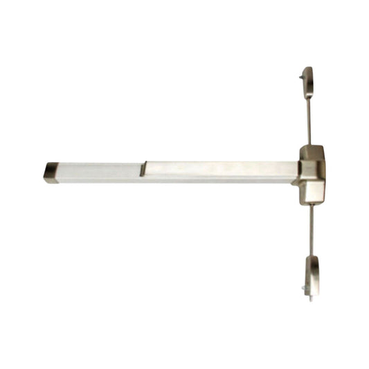 Fortis Doors - FDC820 - Surface Vertical Rod Type Panic Exit Device - 36" - Fire Rated - Grade 1 - US32D - Satin Stainless Steel (630)