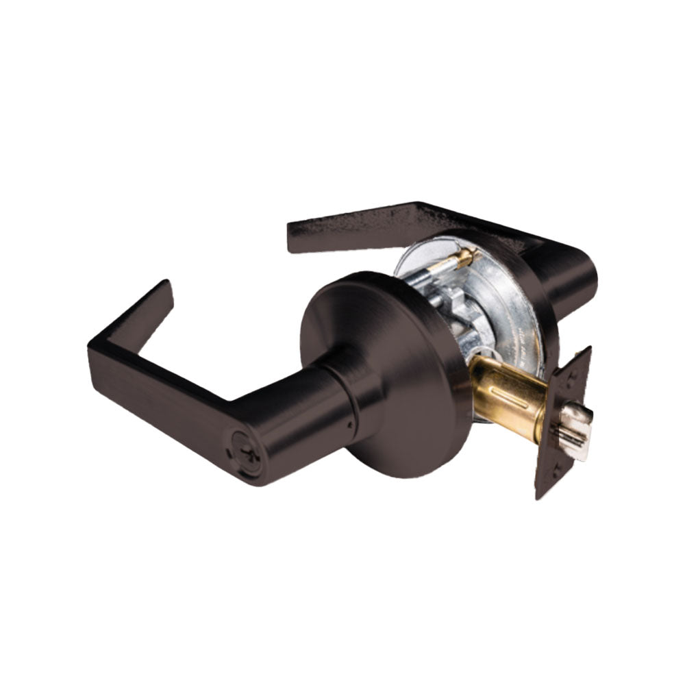 GAAB G2002 Standard Cylindrical Lever Set with Passage Function and Fire Rated - Grade 2