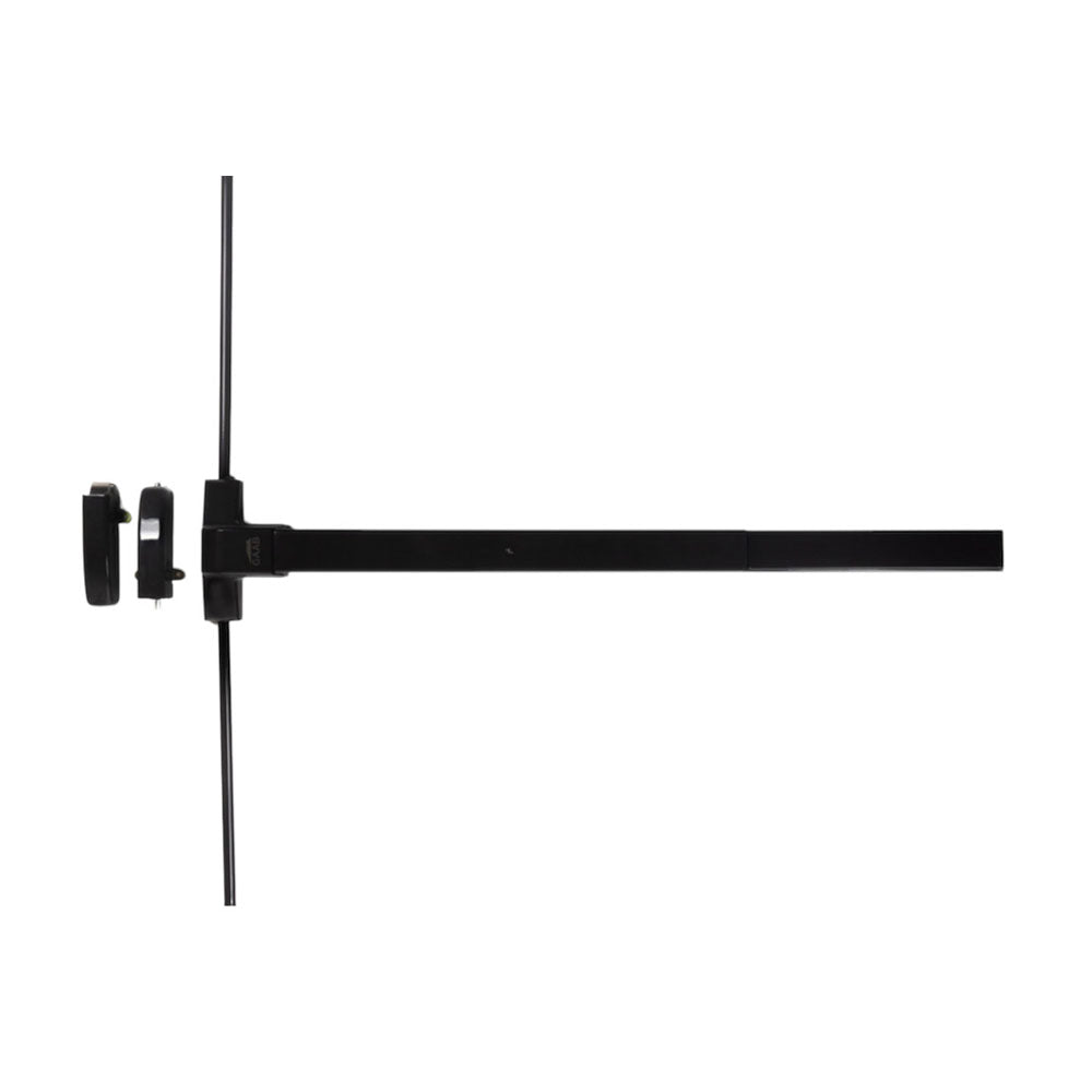 GAAB G360 Standard Duty Narrow Stile with Surface Vertical Rod Exit Device UL 305 - 36" - US19 - Matte Black (622)