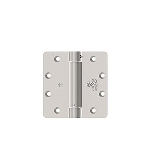 HAGER - 1751 - Full Mortise Residential Spring Hinge - 1/4 Inch Round Corners 4 Inch by 4 Inch