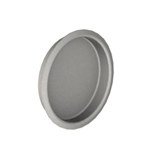 HAGER - 2630 - Round Flush Cup Pull - 2-7/16" Overall Diameter with 2-1/16" Finger Pull Diameter - Satin Chrome