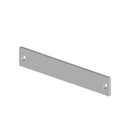 HAGER - 336B - Door Edge Filler Plate - 86 Prep - 0.18 Gauge - 1-1/4 by 8 - Primed for Painting