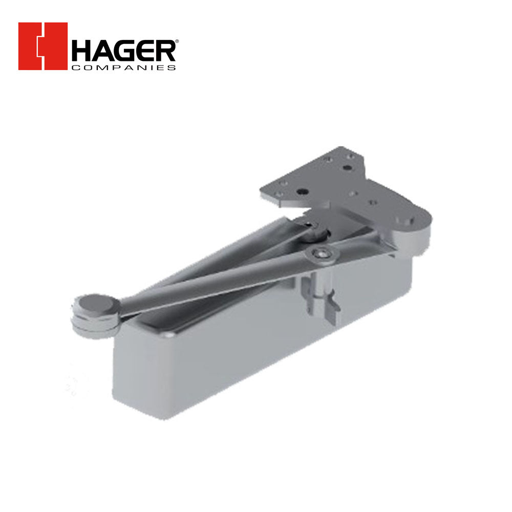 HAGER - 5100 - Door Closer - Grade 1 - Sprayed Aluminum
