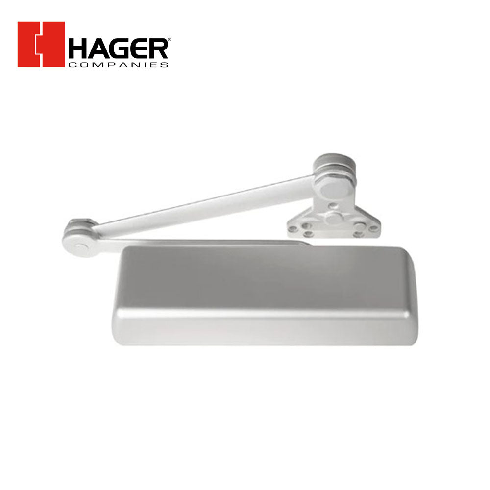 HAGER - 5100 - Door Closer - Grade 1 - Sprayed Aluminum