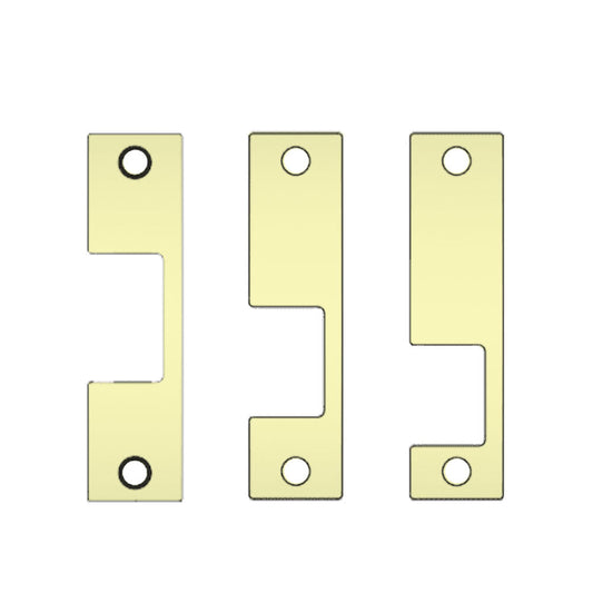 HES - 1006 Series - Faceplate Kit for Mortise Lock with Latchbolt Solution - LB Option (4-7/8 Inch x 1-1/4 Inch)