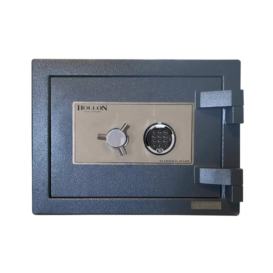 Hollon PM-1014E TL-15 UL Listed High Security 2 Hours Fire Resistant Electronic Keypad Lock Burglary Safe