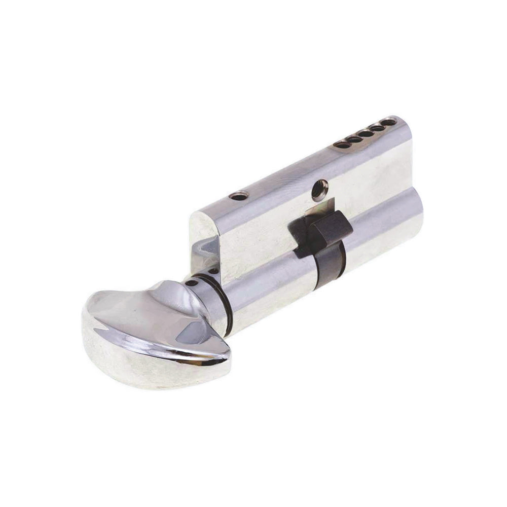 ILCO - 52225SC-26D-KD - Single-sided Profile Cylinder - Thumb Turn - 5 Pin - Kwikset - KD - Satin Chrome (26D)