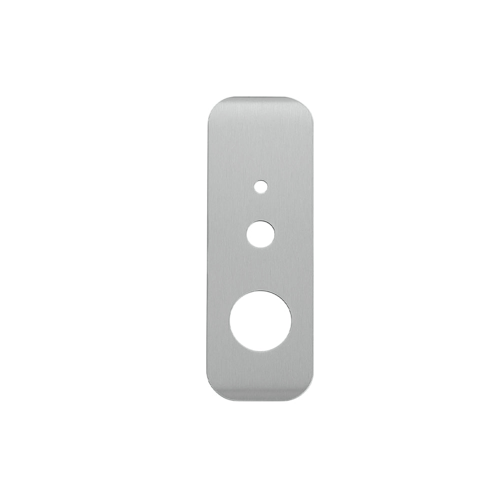 KeyInCode KIC4000 Cover Plate for 4000 Series Exit Devices with 12" Height and 3.5" Width - US26D - Satin Chromium Plated (626)