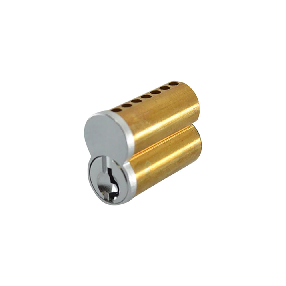 KeyInCode KIC-SFIC X4 Cylinder for KIC5500/6500 Series with Patented Key Control with 7 Pin - US26D - Satin Chromium Plated (626)