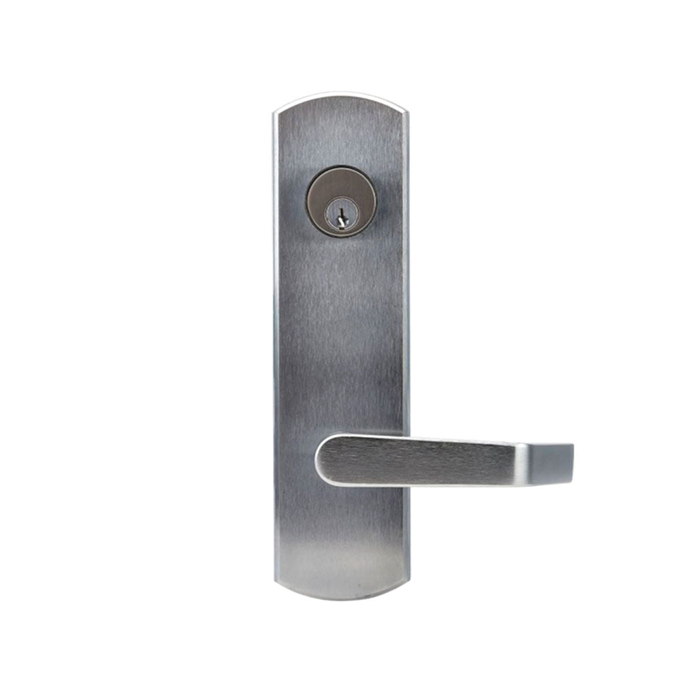 KeyInCode KIC-ET-5005 Heavy Duty Escutcheon Trim Exit Device - Storeroom Function