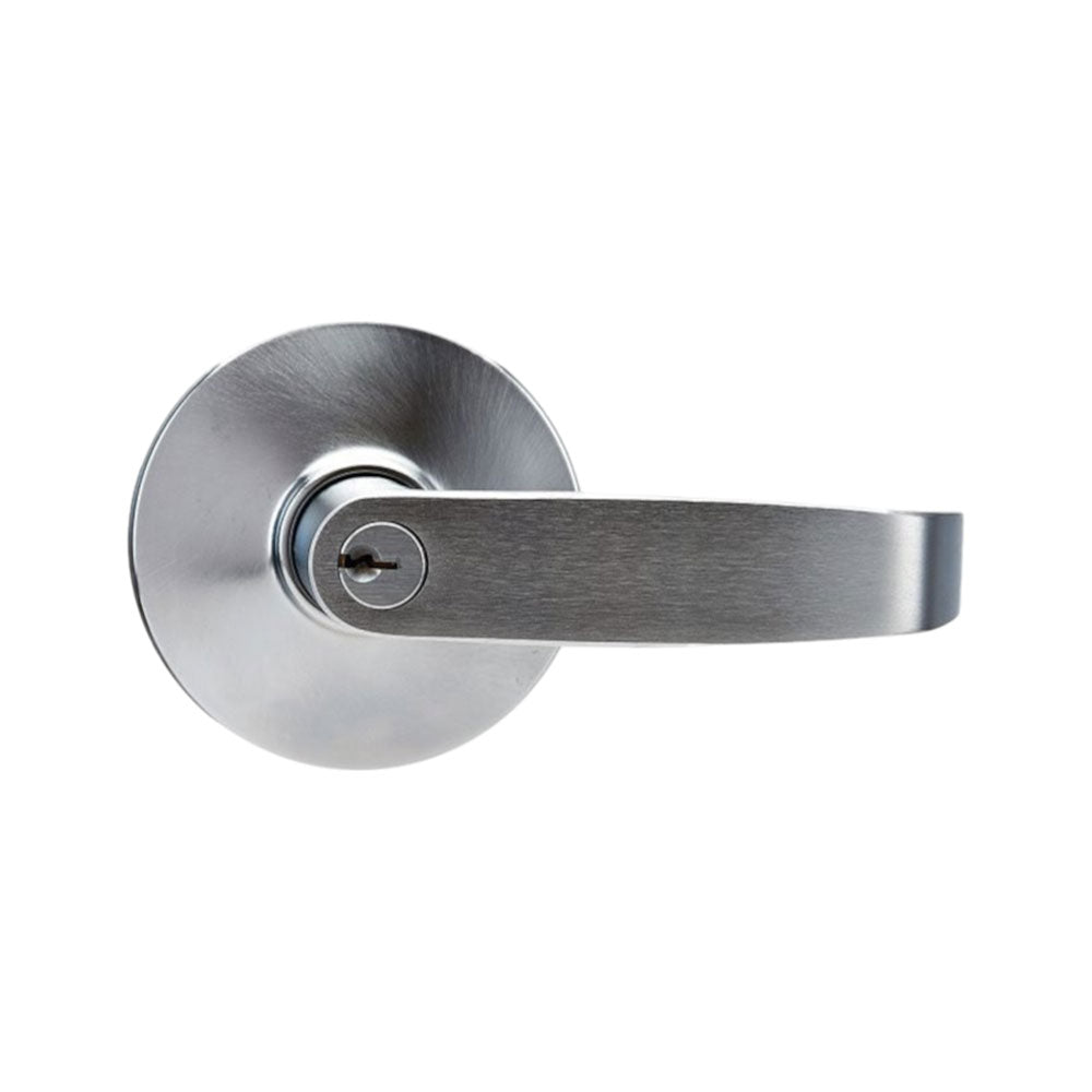 KeyInCode KIC-ET-8000K Cylindrical Lever Trim for Exit Devices - Entrance Function - Grade 1