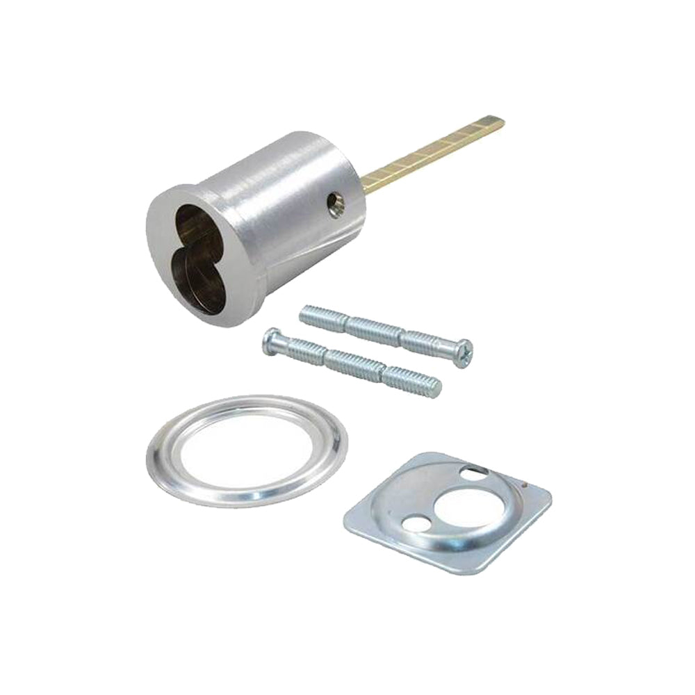 KSP - 308 - LFIC Schlage Rim Cylinder Housing - 26D (Satin Chrome)