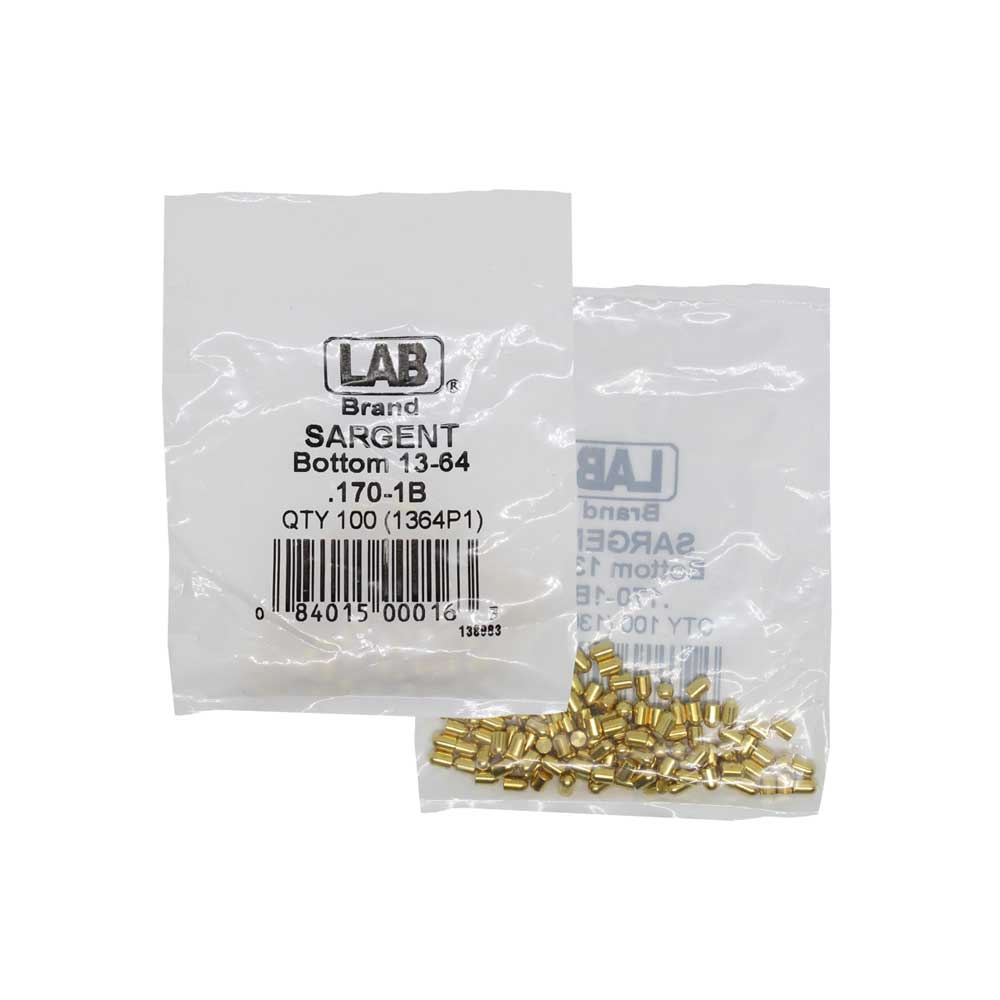LAB - SAR13-0064 - Sargent 1 Bottom Pin - Size .170 - Polybag 100 Pins