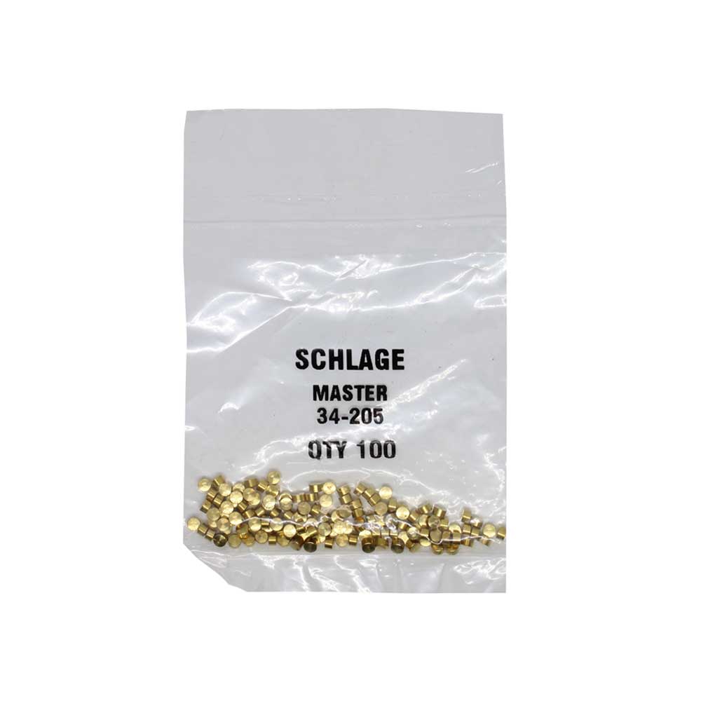 LAB - SCH34-205 - Schlage 5 Master Pin - Size .075 - Polybag 100 Pins