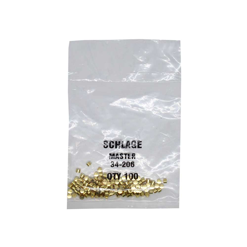 LAB - SCH34-207 - Schlage 7 Master Pin - Size .105 - Polybag 100 Pins