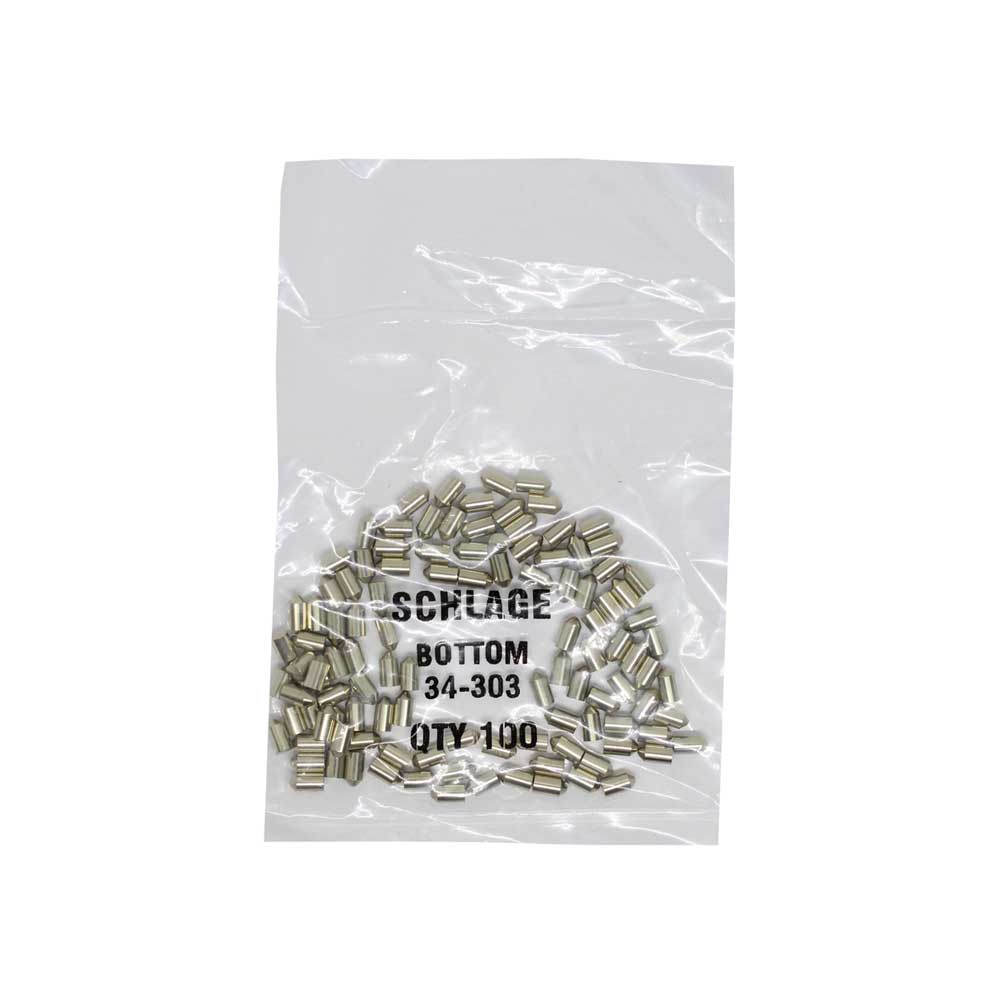 LAB - SCH34-303 - Schlage 3 Bottom Pin - Polybag 100 Pins