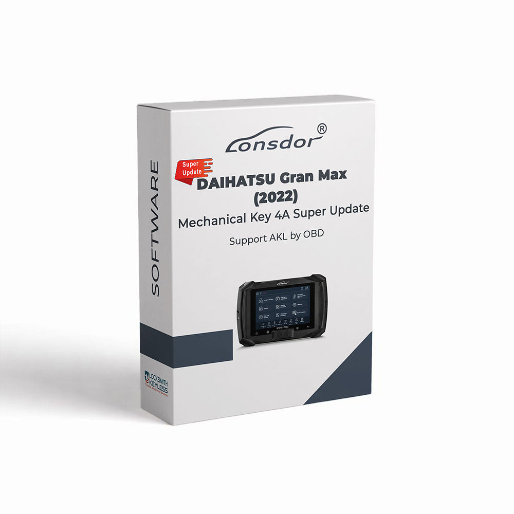 Lonsdor DAIHATSU Gran Max 2022 Mechanical Key(4A) - All Keys Lost by OBD