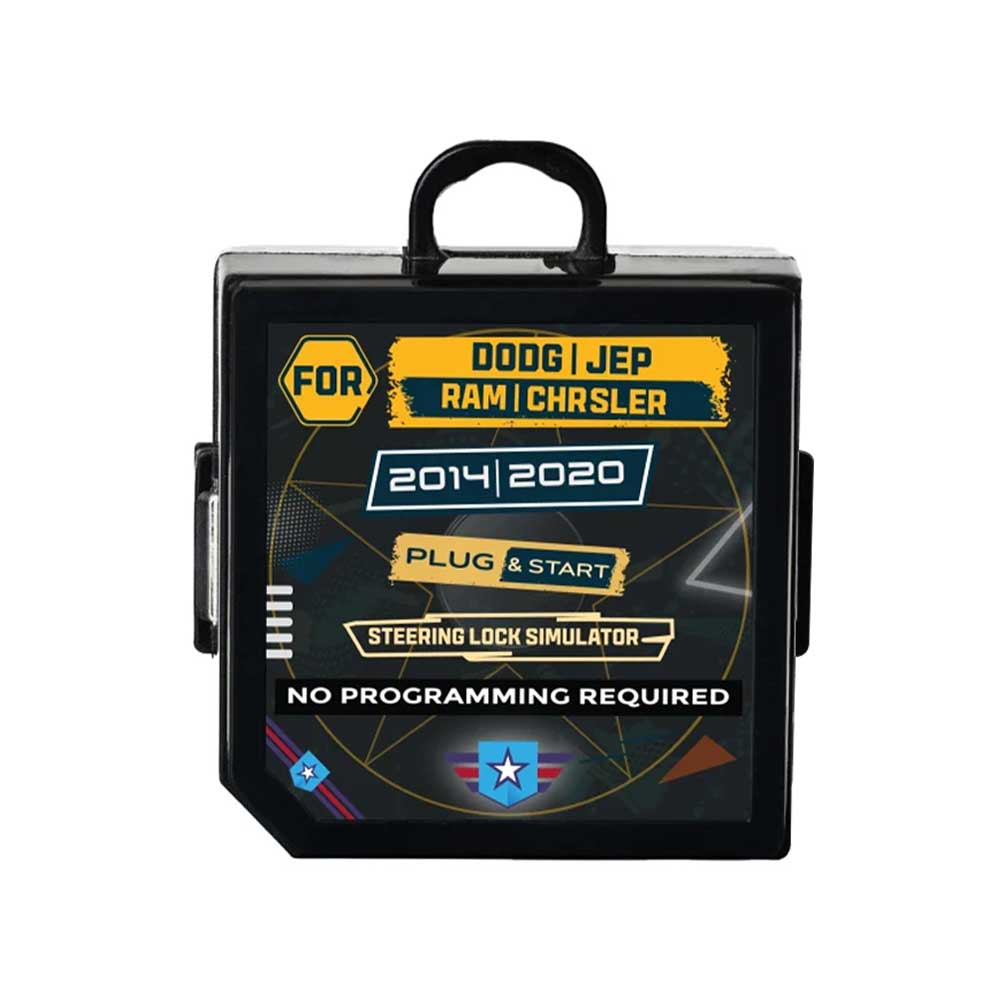 M4KEY M4-1307 - ESL / ELV Steering Lock Emulator for Dodge Jeep Ram Chrysler 2014 2020