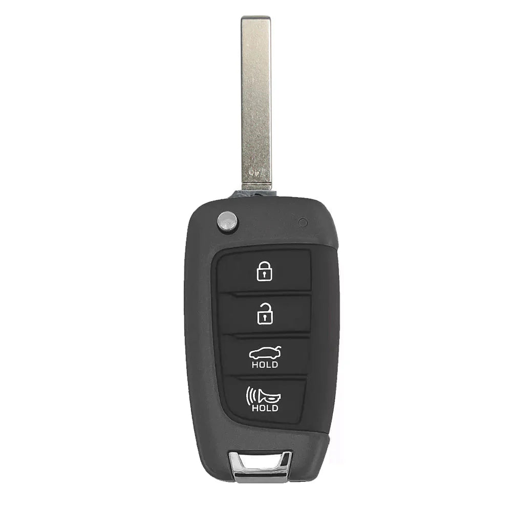 2024 Hyundai Elantra Flip Key Fob 4B W/ Trunk FCC# NYOMBEC4TX2004 - 95430-AA600 - 8A Chip