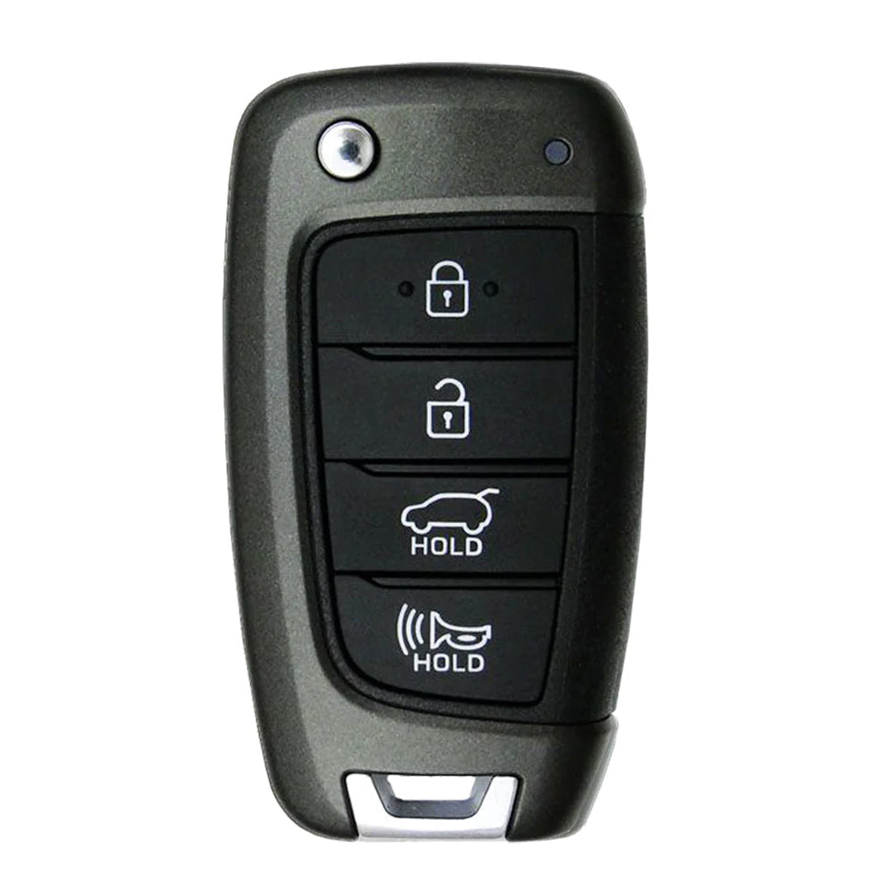 2020 Hyundai Santa Fe Flip Key Fob 4B W/ Chip FCC# TQ8-RKE-4F39 - 95430-S1000 - Aftermarket