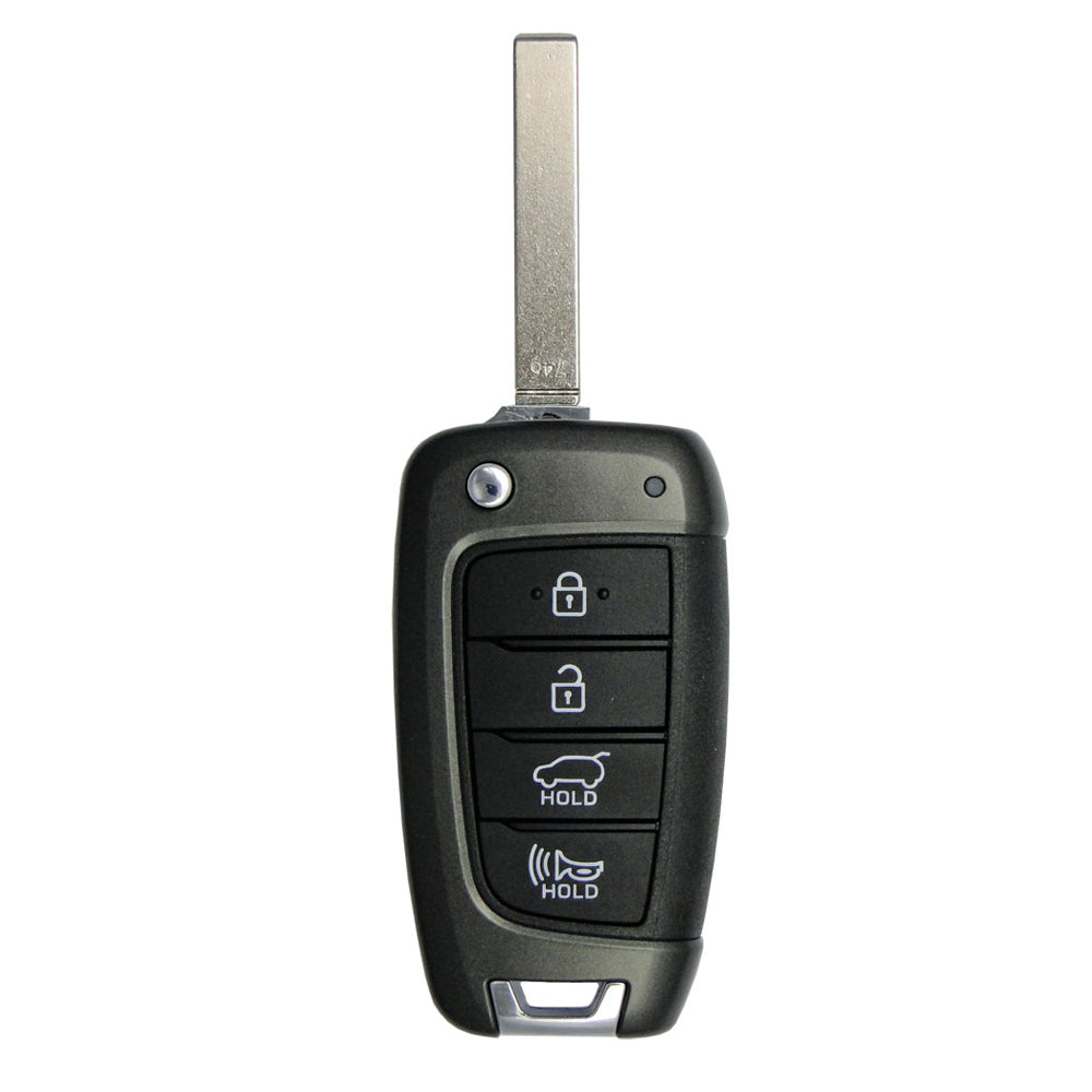 2020 Hyundai Veloster Flip Key Fob 4B W/ Hatch FCC# SY5IGRGE04 - 95430-J3010 - Aftermarket