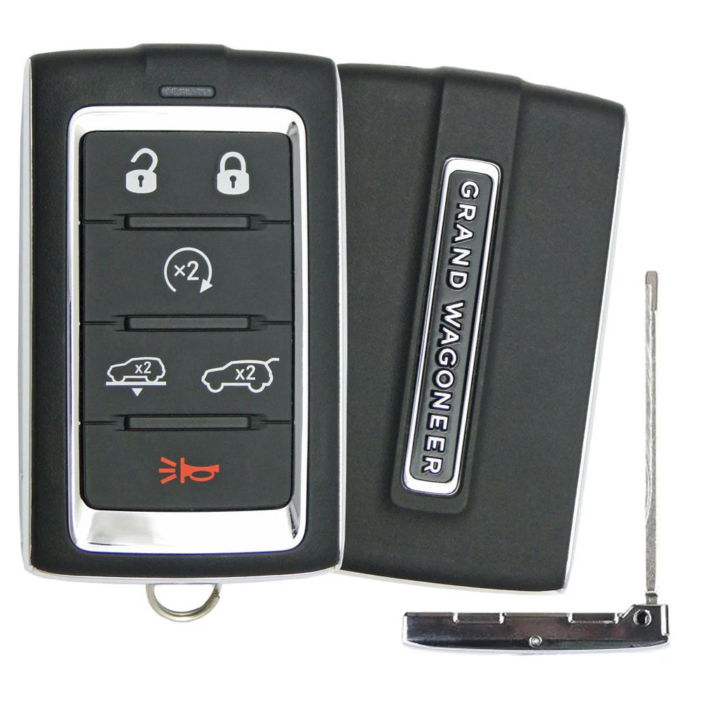 2025 Jeep Grand Wagoneer Smart Key 6B Fob FCC# 2BAHD-KFW1 - 68577132AA - OEM New