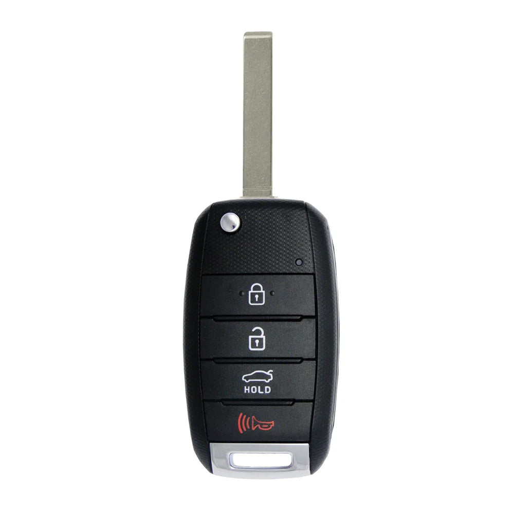 2022 Kia Rio Flip Key Fob 4B w/ Trunk FCC# NYOSYEC4TX1611 (SC-4BT) - 4D 60 80 BIT - 95430-H9850 - Aftermarket