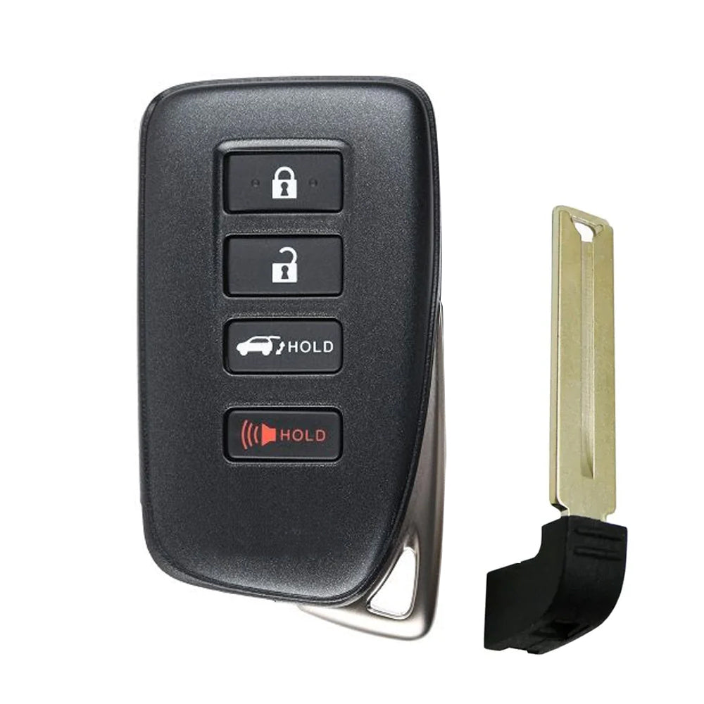 2021 Lexus RX450hL Smart Key 4B Fob W/ Hatch FCC# HYQ14FLB - 8990H-0E290 - Aftermarket