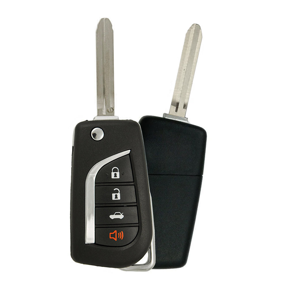2011 Toyota Camry Flip Key 4B Fob W/ Trunk FCC# HYQ12BBY/ HYQ12BDC