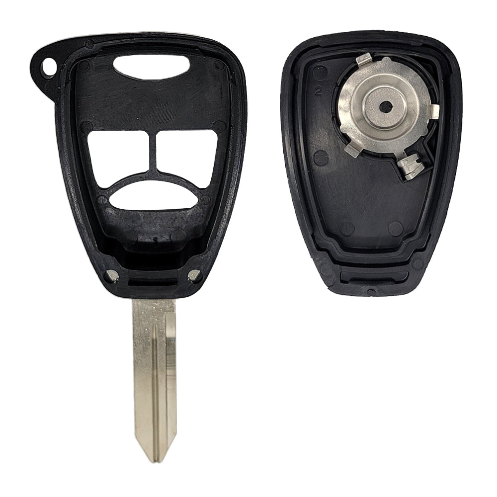 2007 - 2018 Dodge Jeep Key Fob Shell 4B SP (50 Pack)