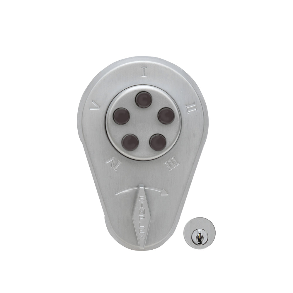 Simplex 9350000 Auxiliary Pushbutton Deadbolt / Spring Latch