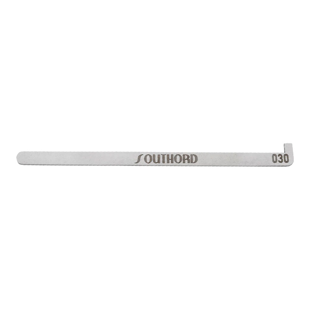 SouthOrd - TOK-FP-030 - Top of the Keyway Tension Tool for Flush Plugs - .030 Inch
