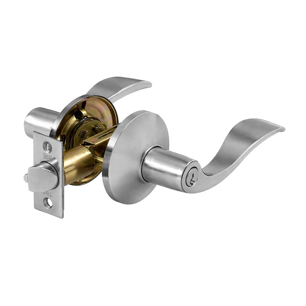 TELL Cylindrical Light-Duty Tubular LT3500 Series with Niagara Lever (NGA) - 2-3/4" Backset - Grade 3