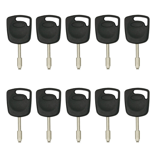 2010 - 2013 Ford Transit Connect Transponder Key - 4D63 Chip - Tibbe 6-Cut (10 Pack)