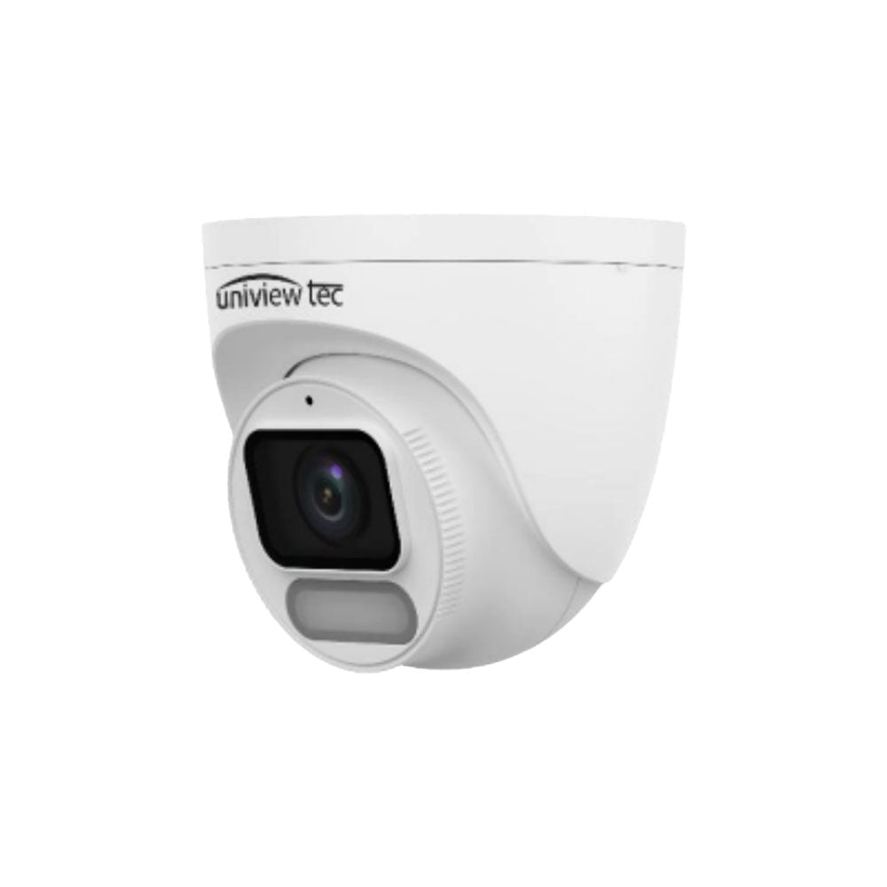 Uniview Tec IPT4KWI28AIX 8MP 4K ColorHunter AI Turret Camera with WDR, Night Vision & Smart Intrusion Protection