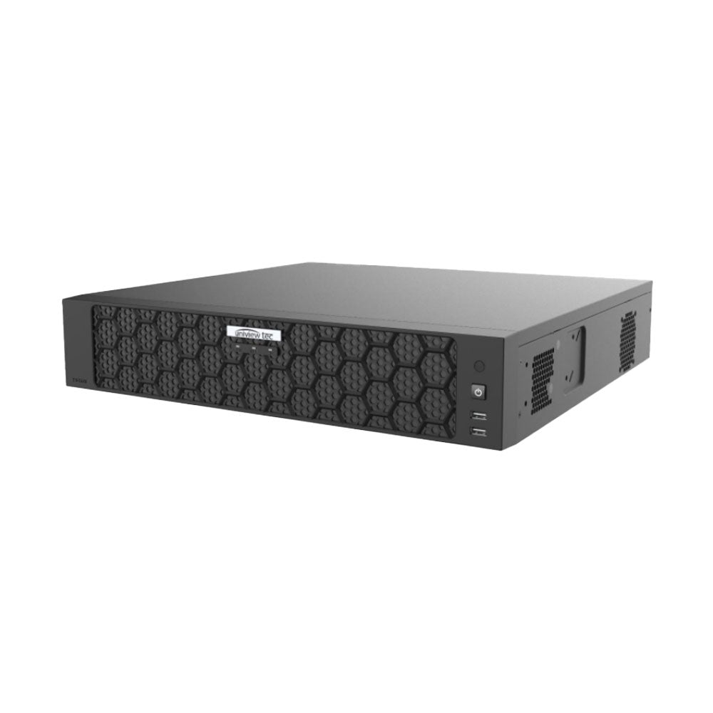 Uniview Tec NR164IXPQ 16CH 16-PoE 32MP AI Network Video Recorder with Dual NIC, Dual HDMI & 4-Bay HDD
