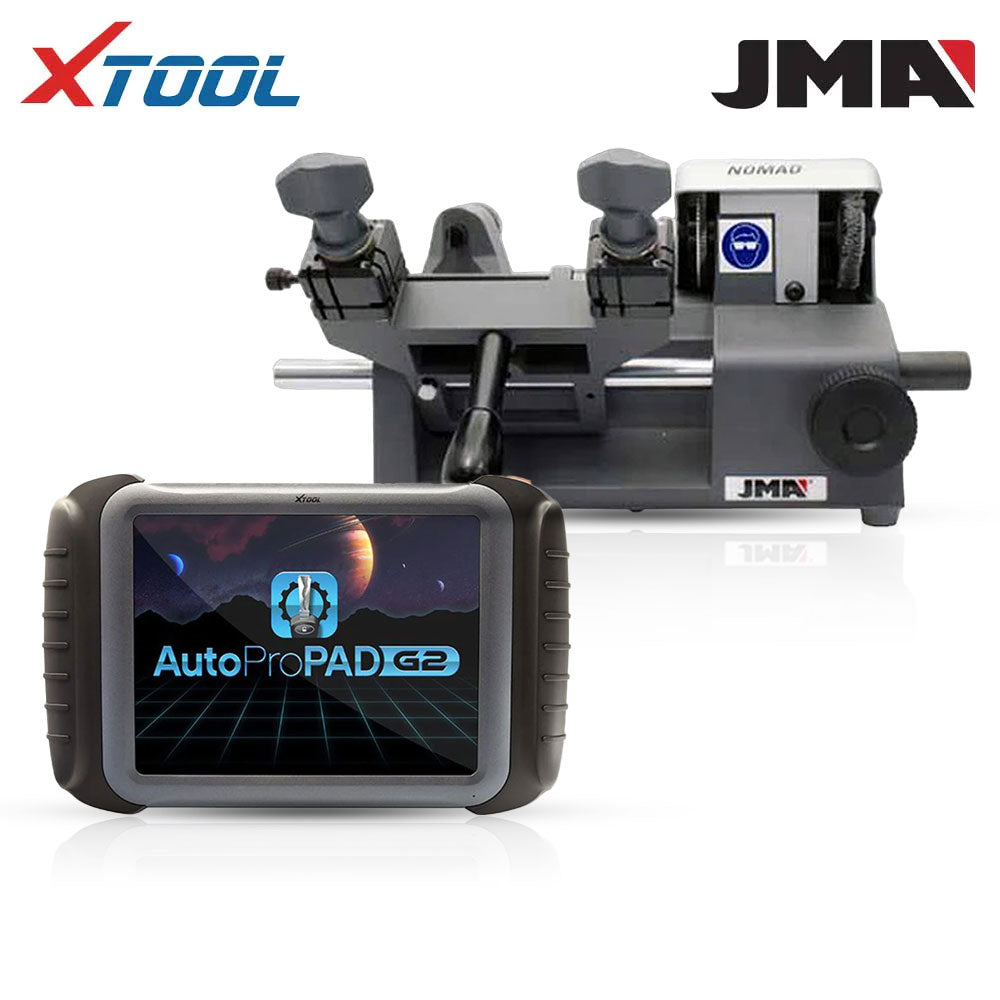 XTOOL AutoProPad G2 with JMA NOMAD Key Duplicator Machine Bundle