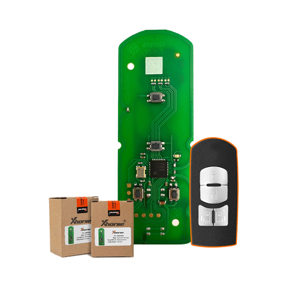Xhorse XZMZD8EN Mazda Smart Key 4 Buttons PCB Board for VVDI Key Tool