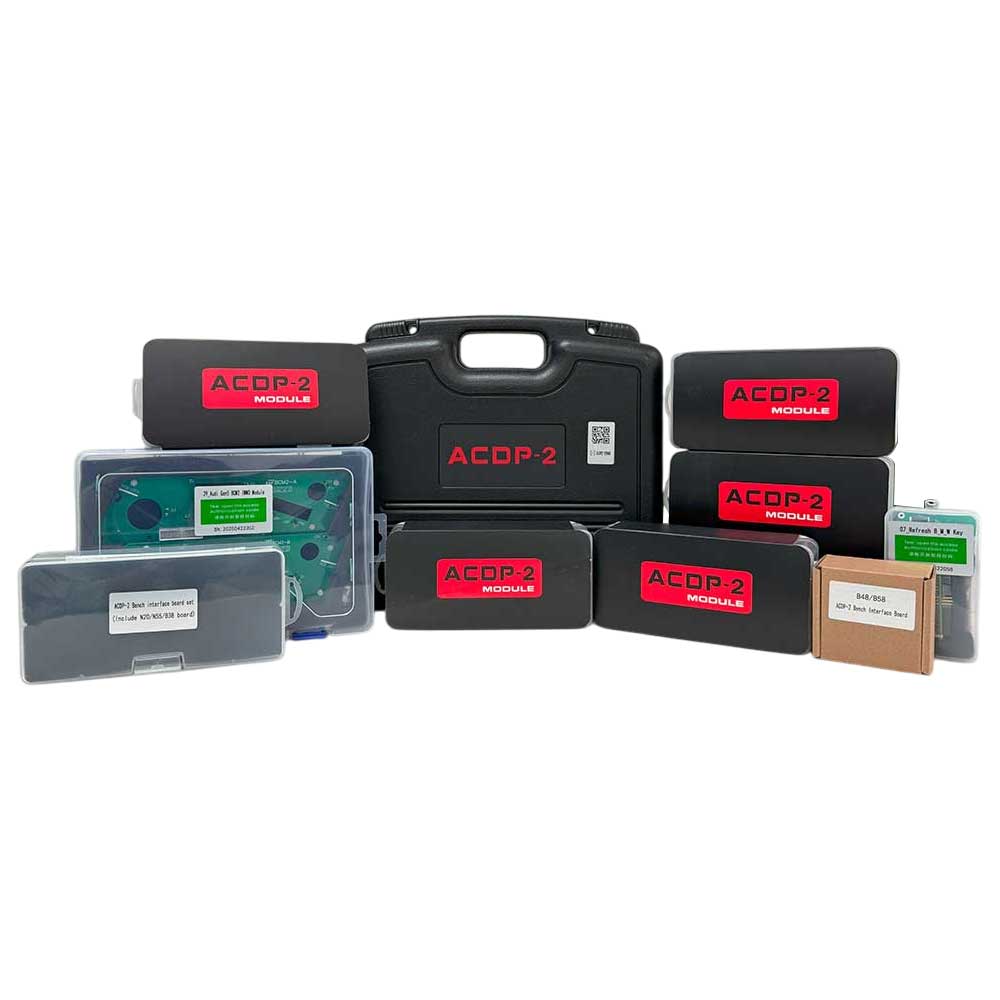 Yanhua ACDP-2 2023 Locksmith Package with Module 1/2/3/7/9/10/12/20/24/29 for BMW Land Rover Porsche Volvo Audi Add Keys and All Key Lost